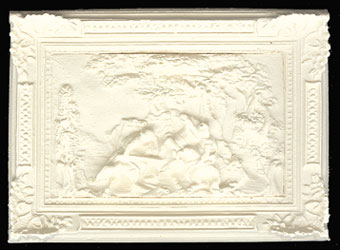 Dollhouse Miniature Ceiling Carving